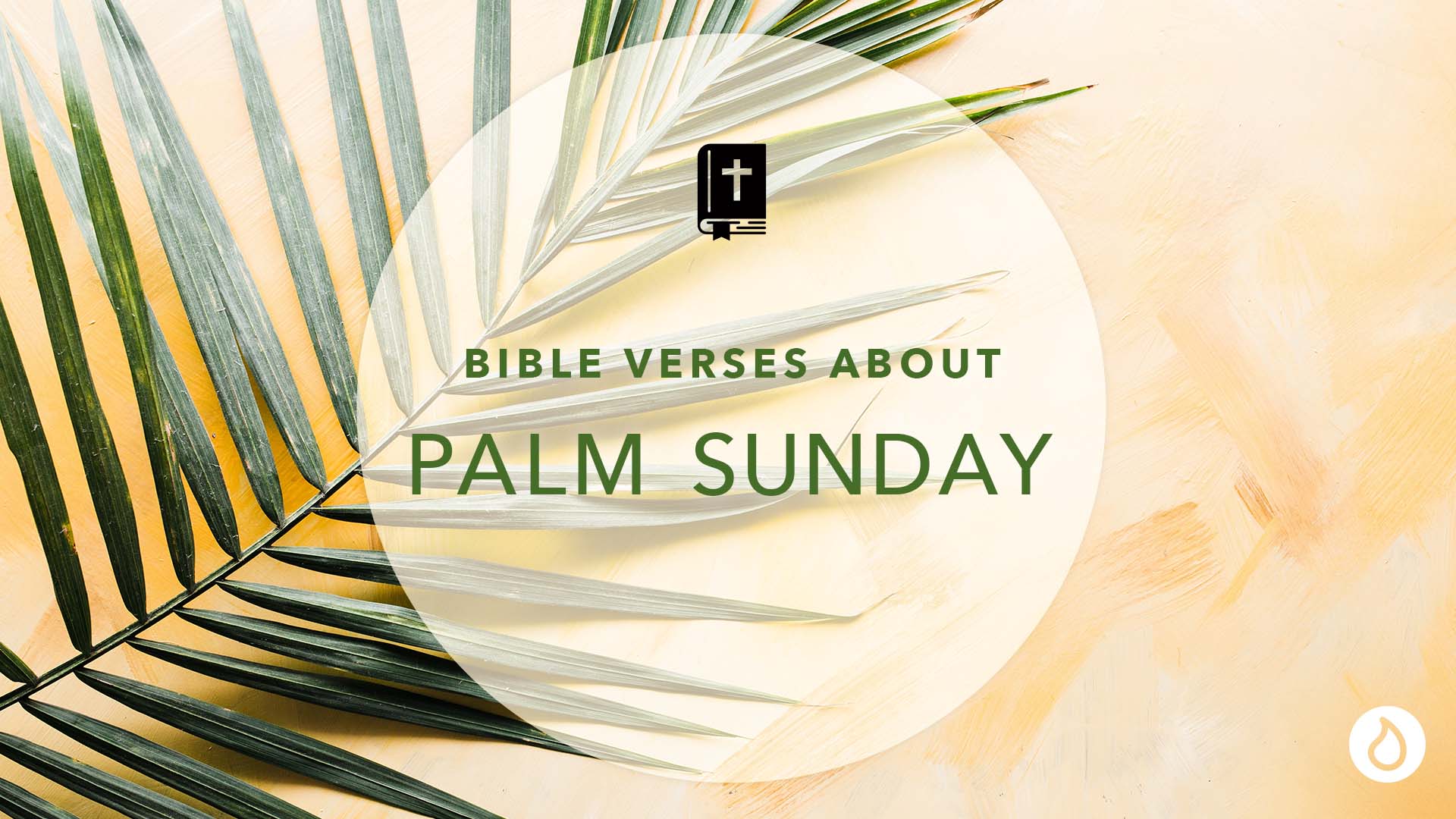 Palm Sunday: Scripture For Reflection - Liquid Church