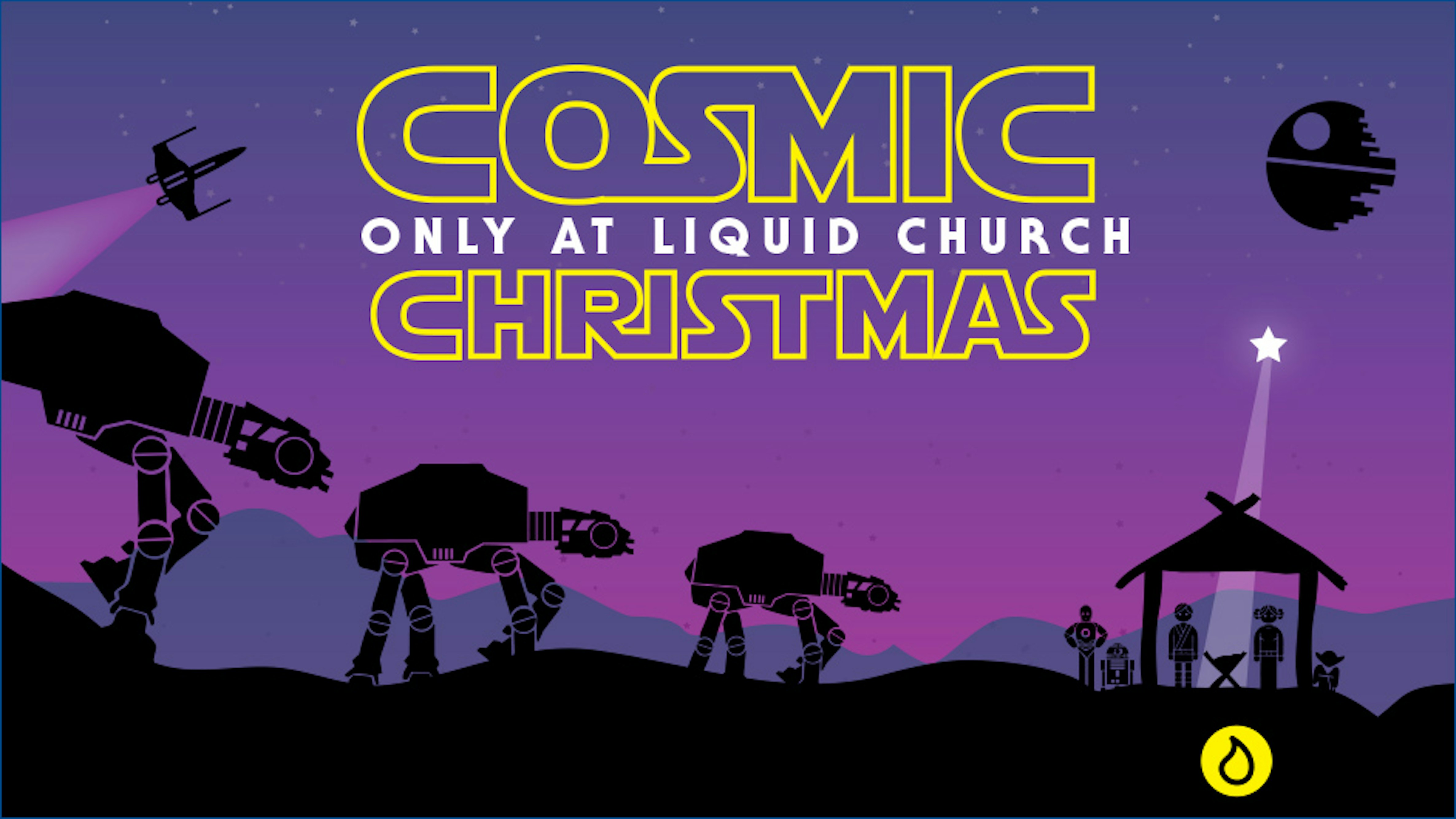 Cosmic Christmas Liquid Church